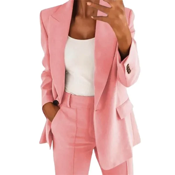 Elegant Jacket Women Suit - Image 3