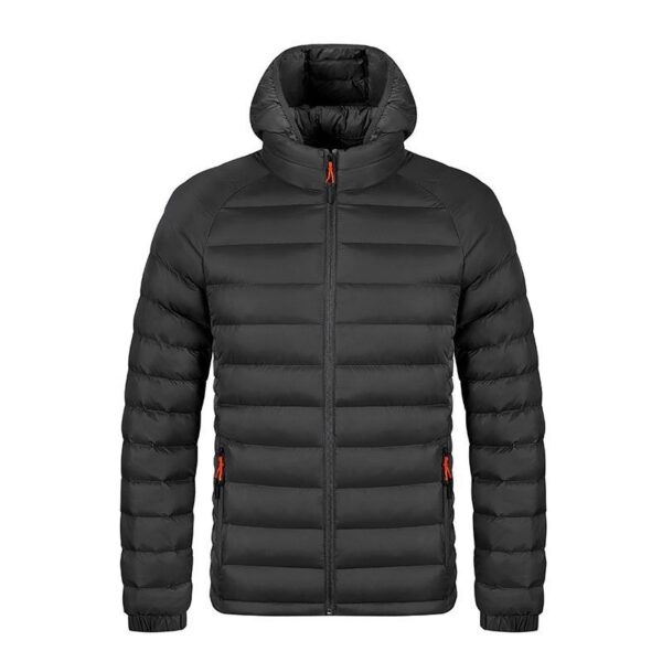 Winter lightweight hooded coat - Image 3