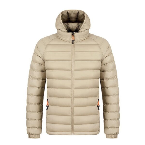 Winter lightweight hooded coat - Image 4