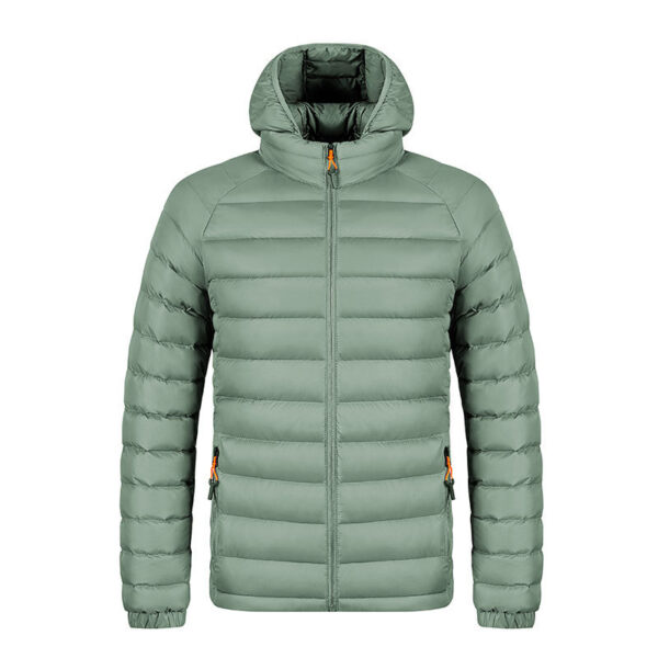 Winter lightweight hooded coat - Image 7