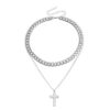 Double Layer White Shell Necklace For Women - Image 6