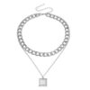 Double Layer White Shell Necklace For Women - Image 7