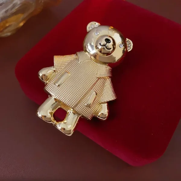 DREJEW Personality Teddy Bear Brooches Women - Image 6